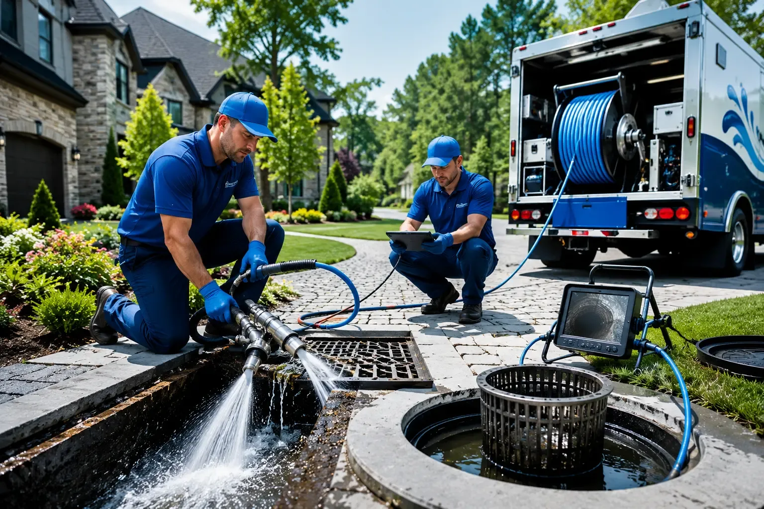Local outdoor drain cleaning professionals in Shepherd, MI